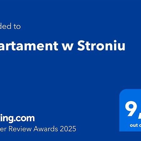 Apartament W Stroniu Stronie Śląskie Eksteriør billede