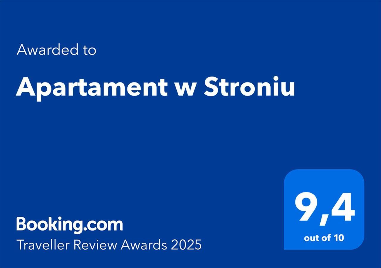 Apartament W Stroniu Stronie Śląskie Eksteriør billede